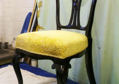 antique furniture reupholstery