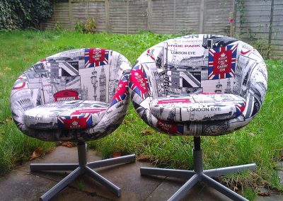 upholstered dining chairs london